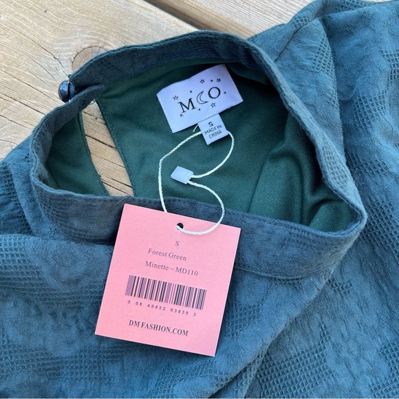 Minette Forest Green Dress - Picture 7 of 7